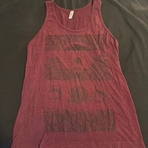 BTBAM tank top RARE  medium burgundy